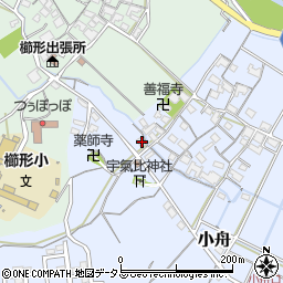 三重県津市小舟456周辺の地図