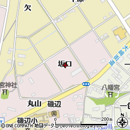 愛知県豊橋市駒形町坂口周辺の地図