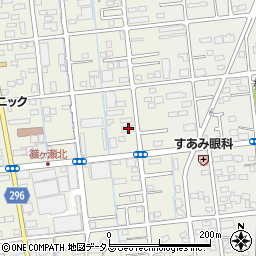 静岡県浜松市中央区篠ケ瀬町498周辺の地図