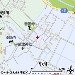 三重県津市小舟446-1周辺の地図