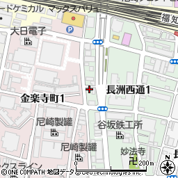 長洲第十二社会福祉協会会館周辺の地図