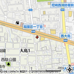 マクドナルド２号線武庫川店周辺の地図