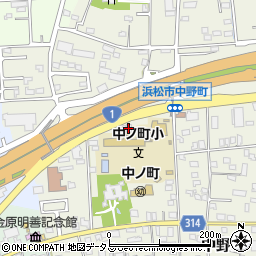 有限会社森石材中ノ町小学校前店周辺の地図