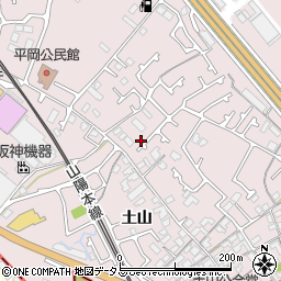 兵庫県加古川市平岡町土山604-17周辺の地図