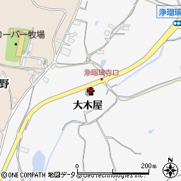 京都府木津川市加茂町高田大木屋19-1周辺の地図