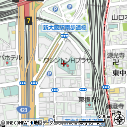 新大阪ワシントンホテルプラザ チャイナテーブル周辺の地図