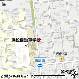 静岡県浜松市中央区原島町451周辺の地図