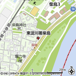 東淀川消防署柴島出張所周辺の地図