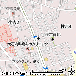 手もみ道ＦＯＣＵＳ　住吉店周辺の地図