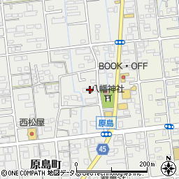 静岡県浜松市中央区原島町246周辺の地図