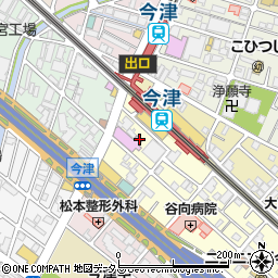 兵庫県西宮市今津水波町2周辺の地図