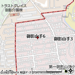 兵庫県神戸市東灘区御影山手6丁目7-11周辺の地図