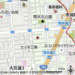 大阪府守口市菊水通2丁目13-3周辺の地図