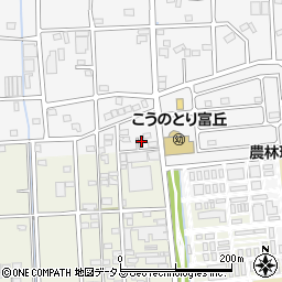 静岡県磐田市富丘561周辺の地図