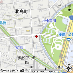 アリさんマークの引越社　浜松西支店周辺の地図