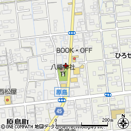 静岡県浜松市中央区原島町278周辺の地図