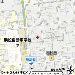 静岡県浜松市中央区原島町470周辺の地図