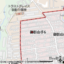 兵庫県神戸市東灘区御影山手6丁目7-38周辺の地図