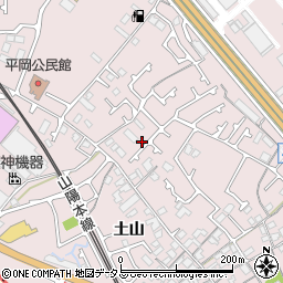 兵庫県加古川市平岡町土山604-15周辺の地図
