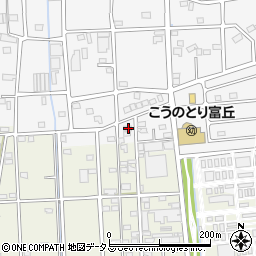 静岡県磐田市富丘548-1周辺の地図