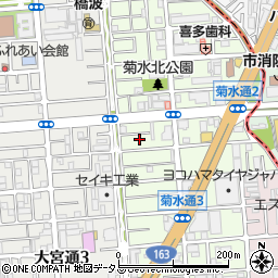 大阪府守口市菊水通2丁目13-12周辺の地図