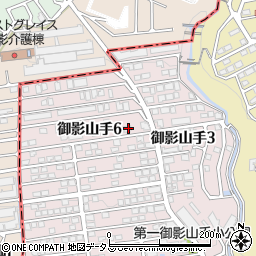兵庫県神戸市東灘区御影山手6丁目7-5周辺の地図