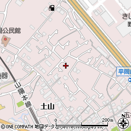 兵庫県加古川市平岡町土山604-29周辺の地図