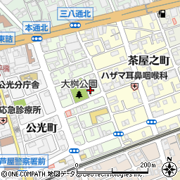 山田宝飾店周辺の地図