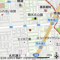 大阪府守口市菊水通2丁目13-11周辺の地図