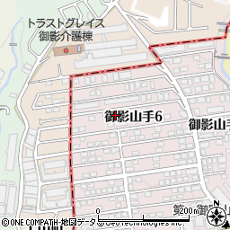 兵庫県神戸市東灘区御影山手6丁目7-39周辺の地図
