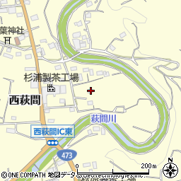 静岡県牧之原市西萩間317周辺の地図