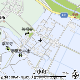 三重県津市小舟436周辺の地図