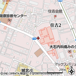 聖隷浜松病院第１（地下）駐車場周辺の地図