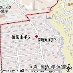 兵庫県神戸市東灘区御影山手6丁目7-1周辺の地図