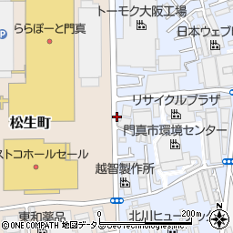 西尾行政測量事務所周辺の地図