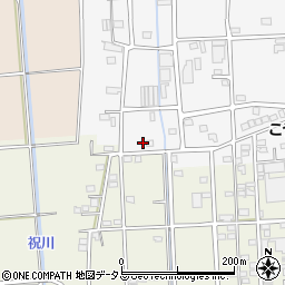 静岡県磐田市富丘437-3周辺の地図