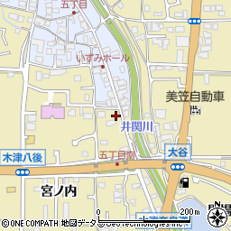 京都府木津川市木津奈良道2周辺の地図