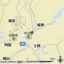 愛知県知多郡南知多町山海間草112周辺の地図