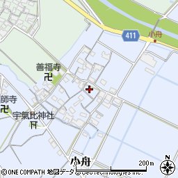 三重県津市小舟431周辺の地図