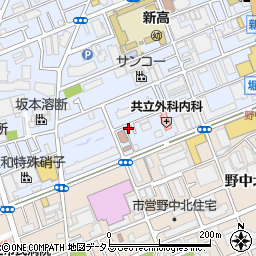 大阪府大阪市淀川区新高1丁目11-24周辺の地図