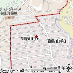 兵庫県神戸市東灘区御影山手6丁目7-47周辺の地図