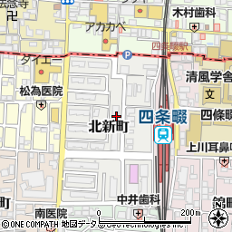 大阪府大東市北新町11周辺の地図