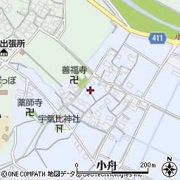 三重県津市小舟442周辺の地図