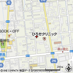 静岡県浜松市中央区篠ケ瀬町227周辺の地図
