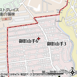 兵庫県神戸市東灘区御影山手6丁目7-49周辺の地図