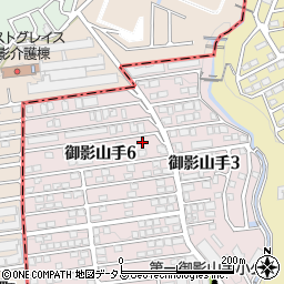 兵庫県神戸市東灘区御影山手6丁目7-50周辺の地図