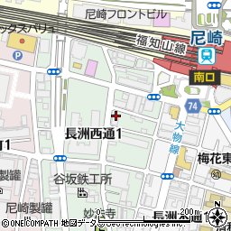 JUN尼崎南レディースクリニック周辺の地図
