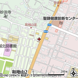 清水銀行浜松北支店周辺の地図