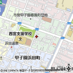 御幡医院周辺の地図