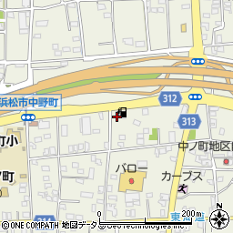 静岡県浜松市中央区中野町747周辺の地図